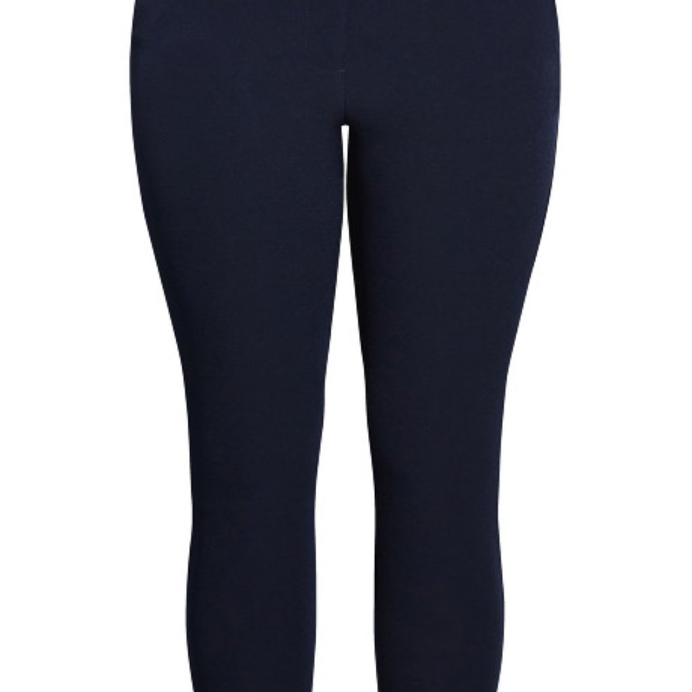 City Chic- Layla Corset Waist Stretch Pants- French Navy (Size 20) - Picture 6 of 6